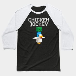 chicken jockey minecraft Baseball T-Shirt